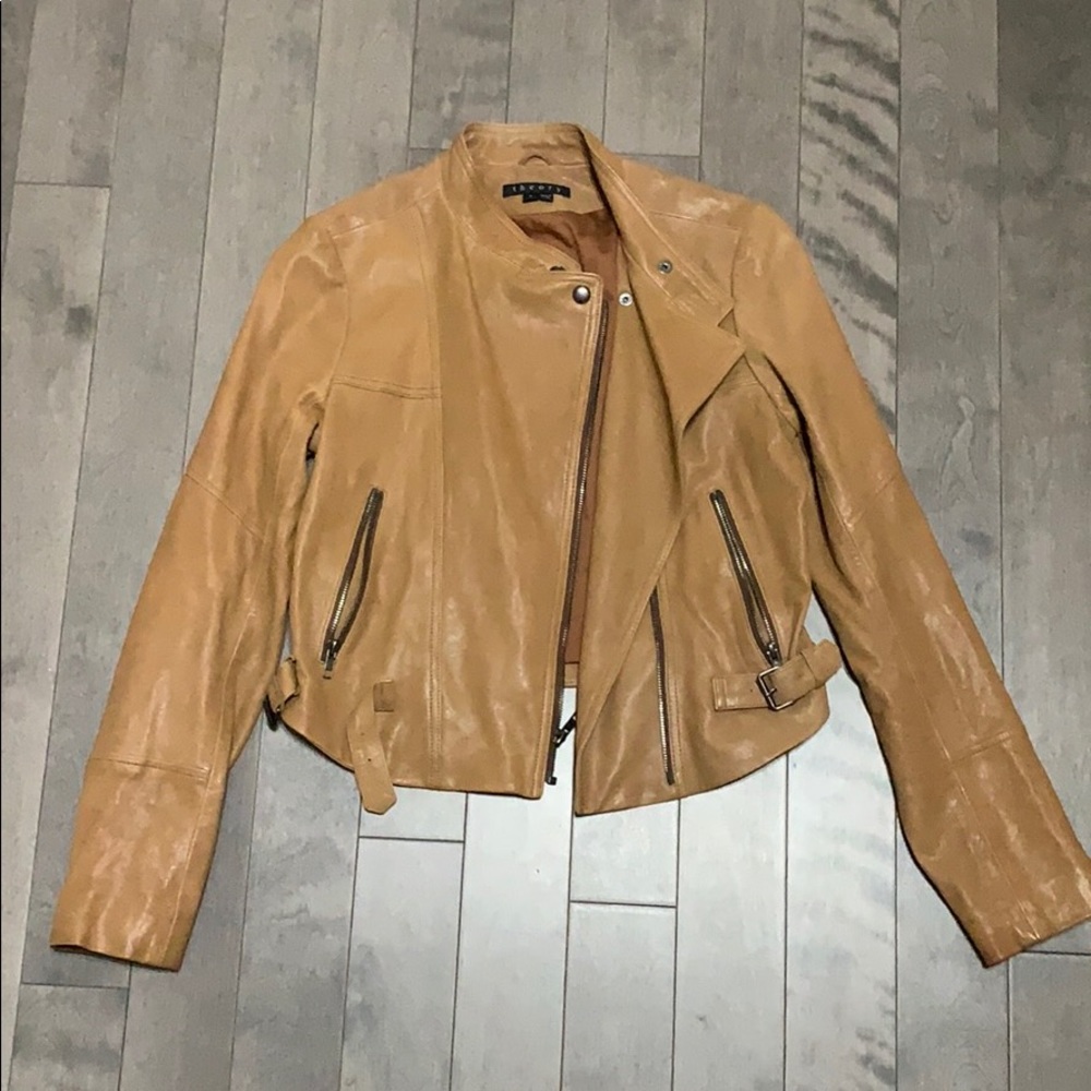 Theory leather jacket
